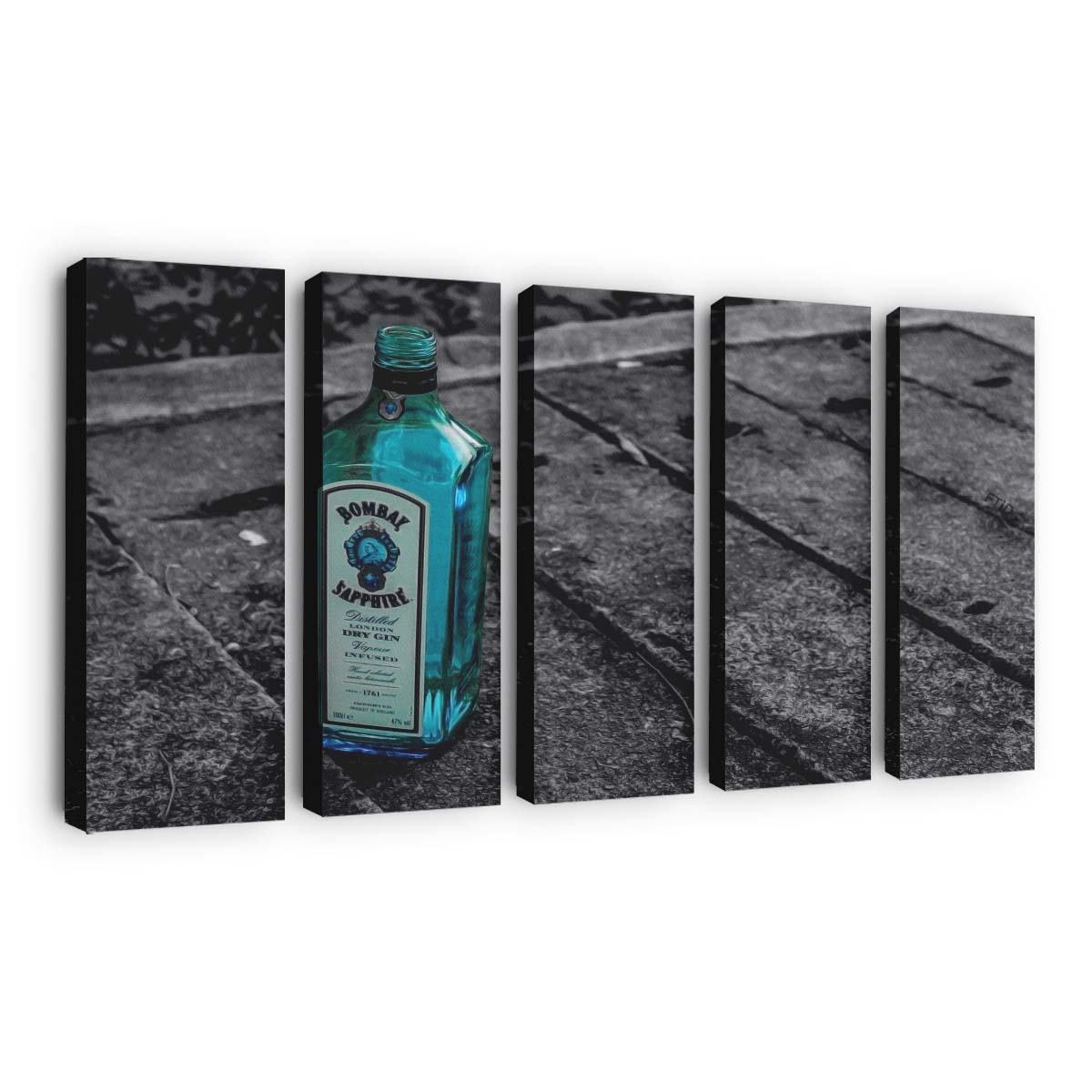 random bottle on the street wallpaper